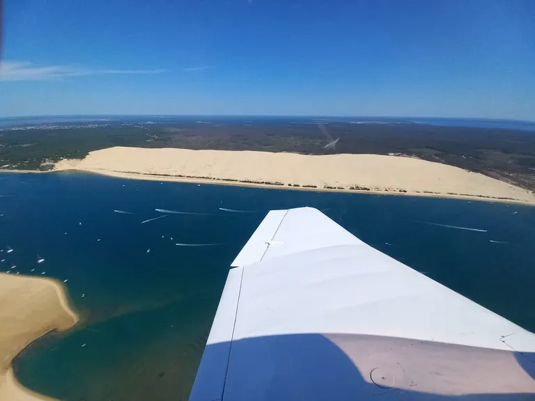 Vue de la dune du Pilat